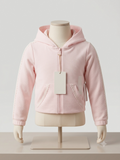all in motion waffle full zip hoodie for girls
