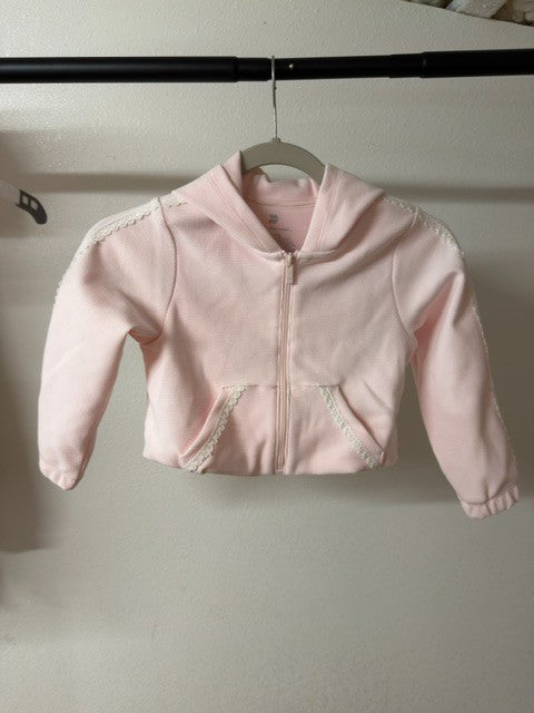 all in motion waffle full zip hoodie for girls