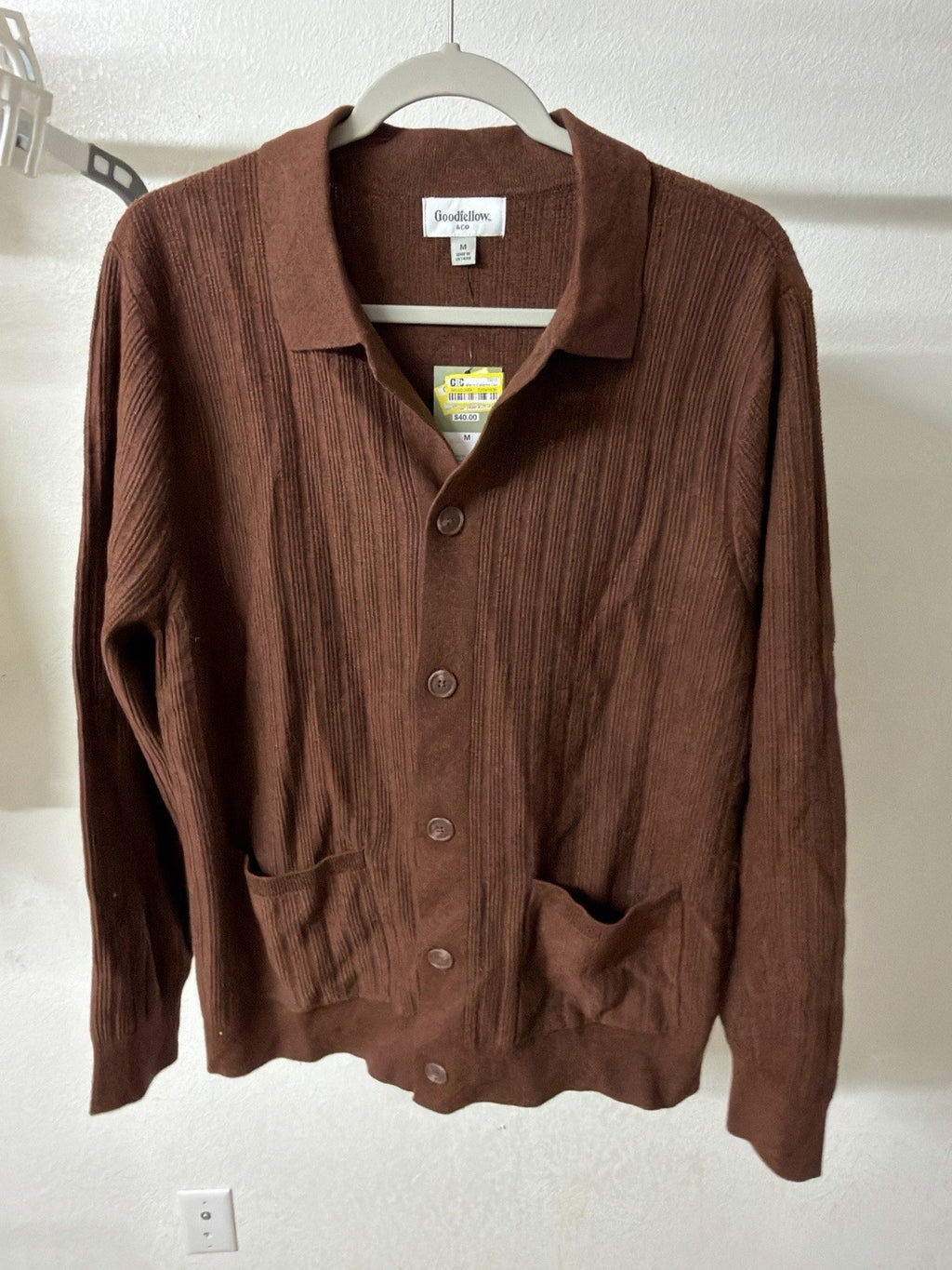 goodfellow sweater cardigan Medium B.8