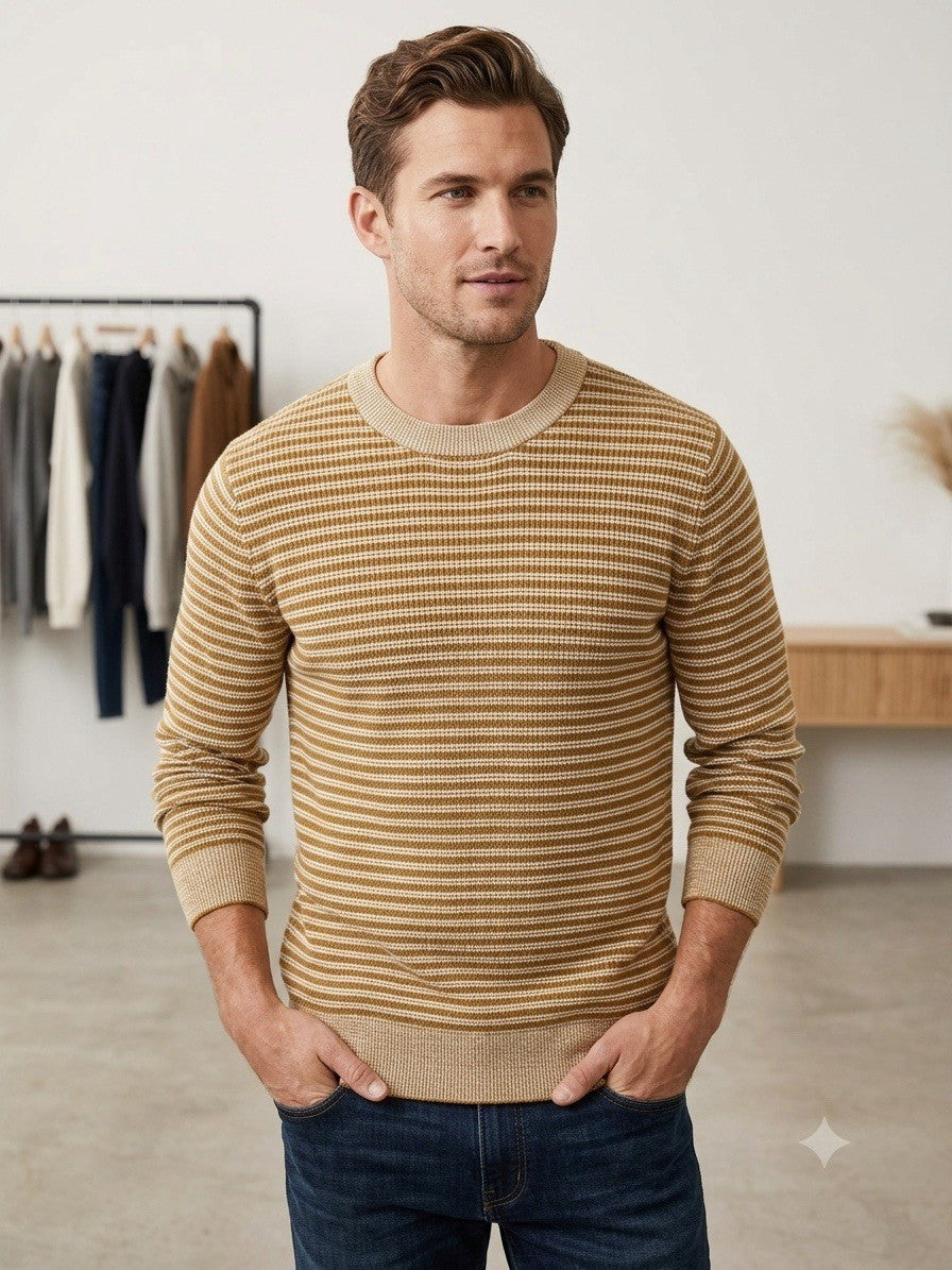 Goodfellow TEXTURED CREW SWEATER Medium B.8