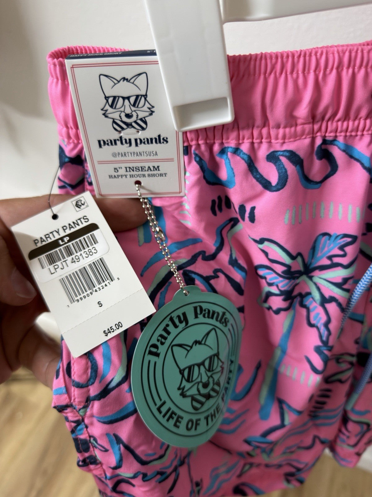 party pants shorts mens Small B.8