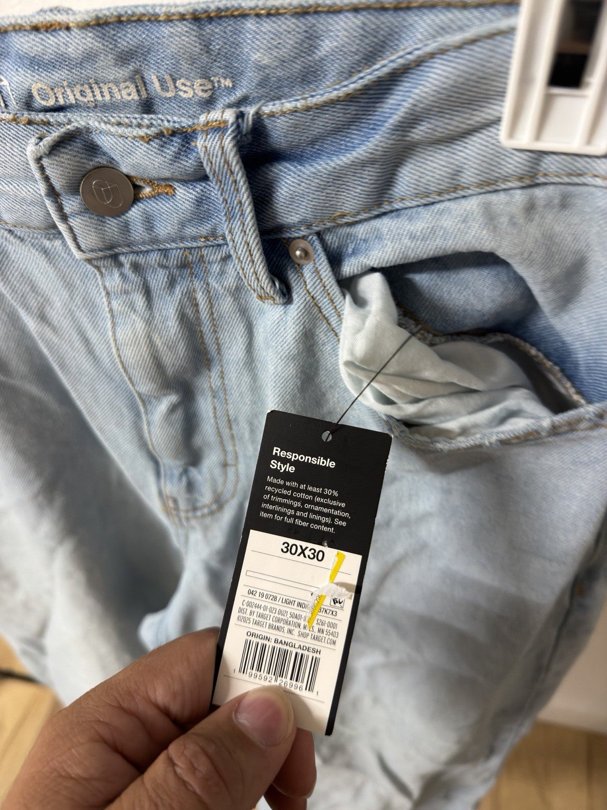 Original Use Jeans For Men 30x30 B.8