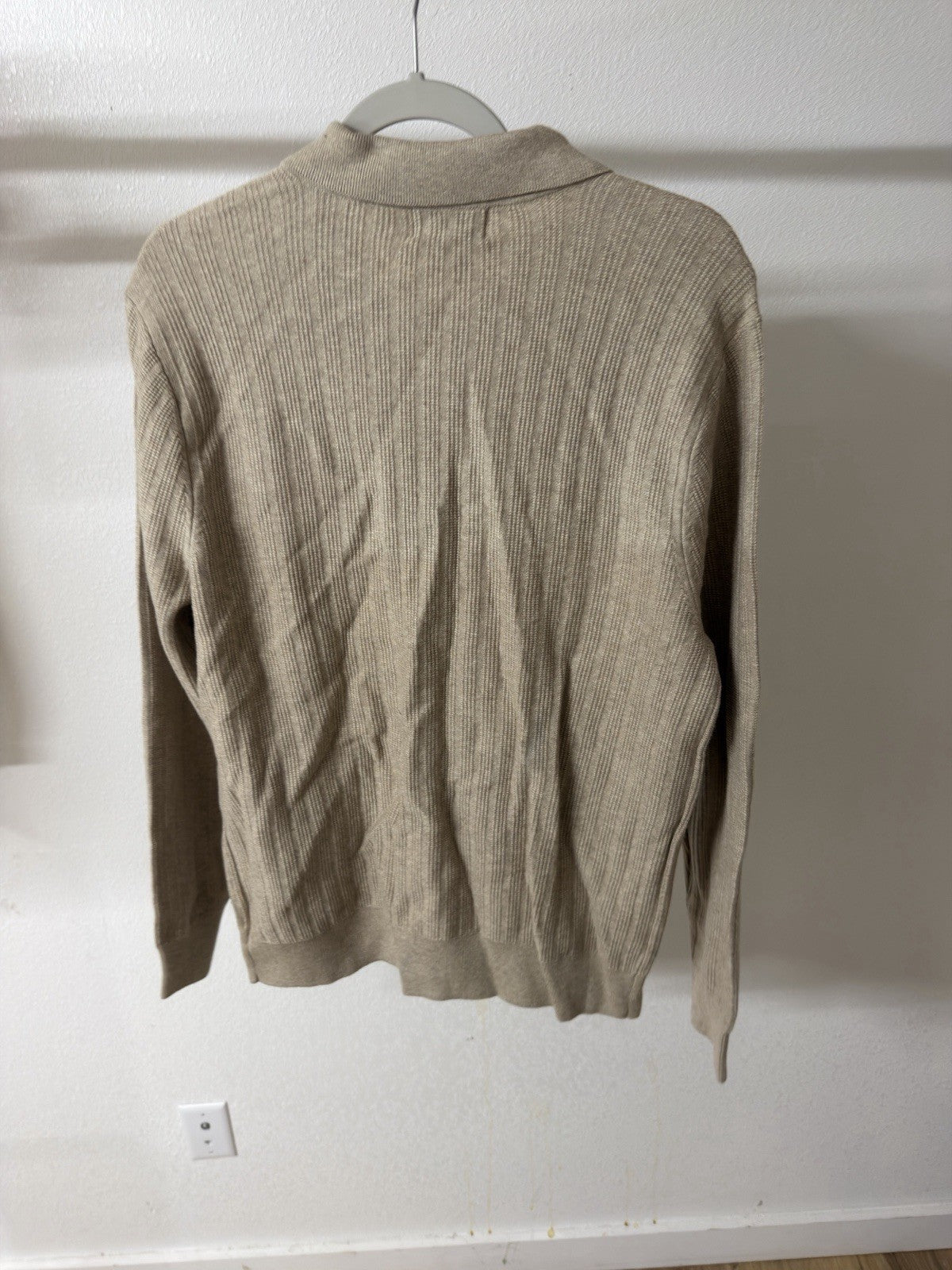 goodfellow sweater cardigan Tan B.8