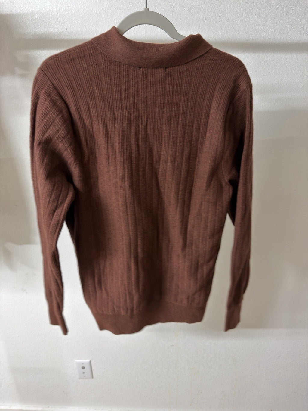 goodfellow sweater cardigan Brown B.8