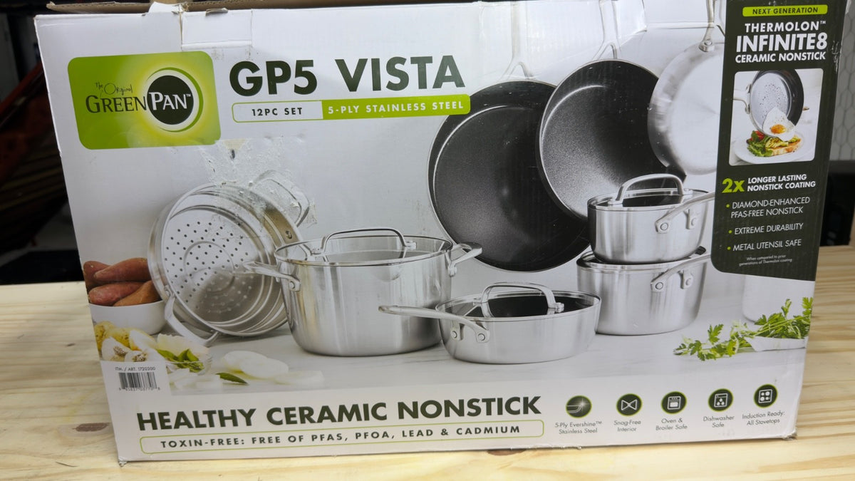 greenpan nonstick ceramic cookware set