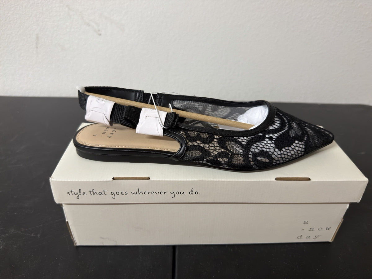 A New Day Shoes London Flats 10 B.6