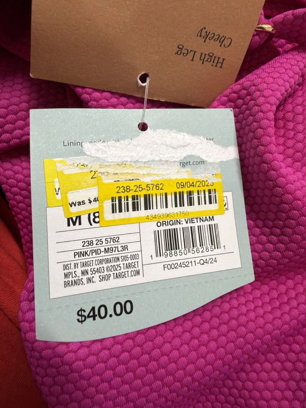 shade and shore swimsuit medium B.5