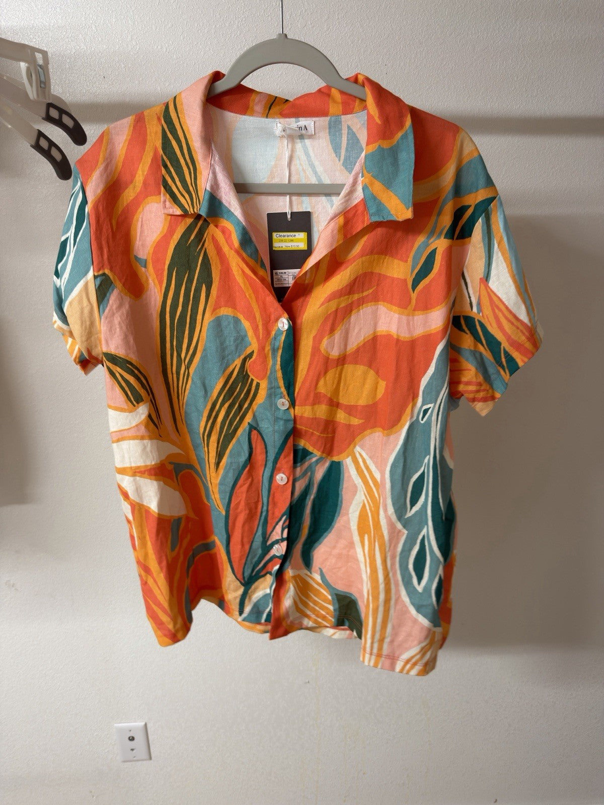 Vitamin A Summer Shirt XL B.5