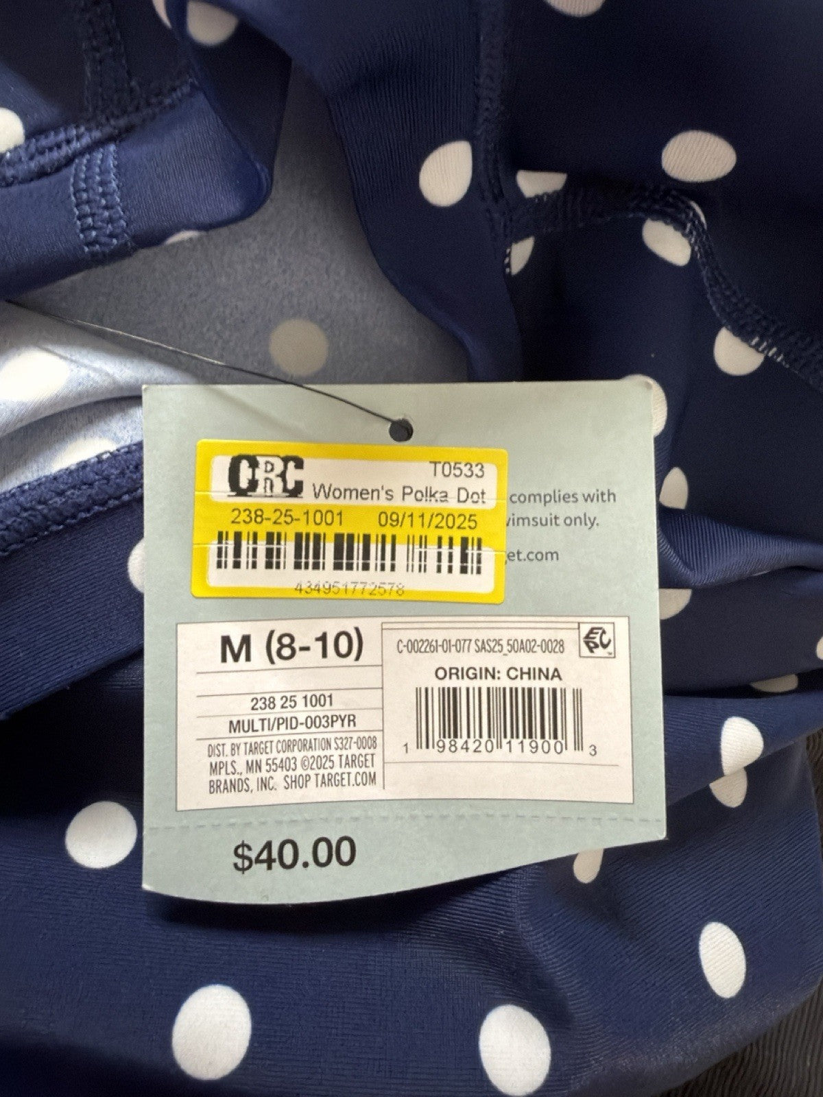 shade and shore bikini top medium B.5