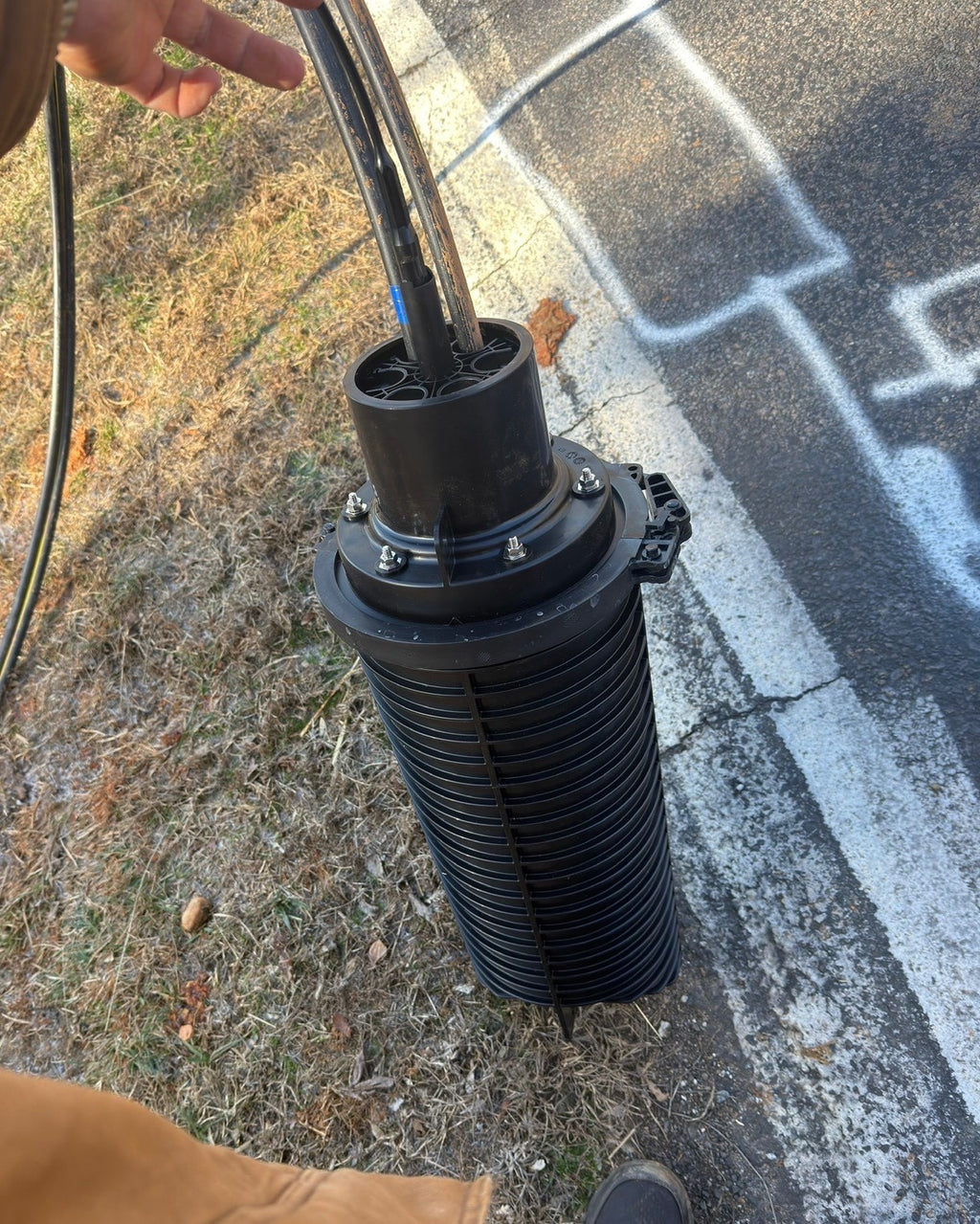 New D case enclosure for Fiber Optic Commscope