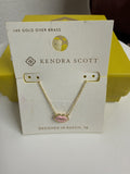 kendra scott necklace 14 k gold chain