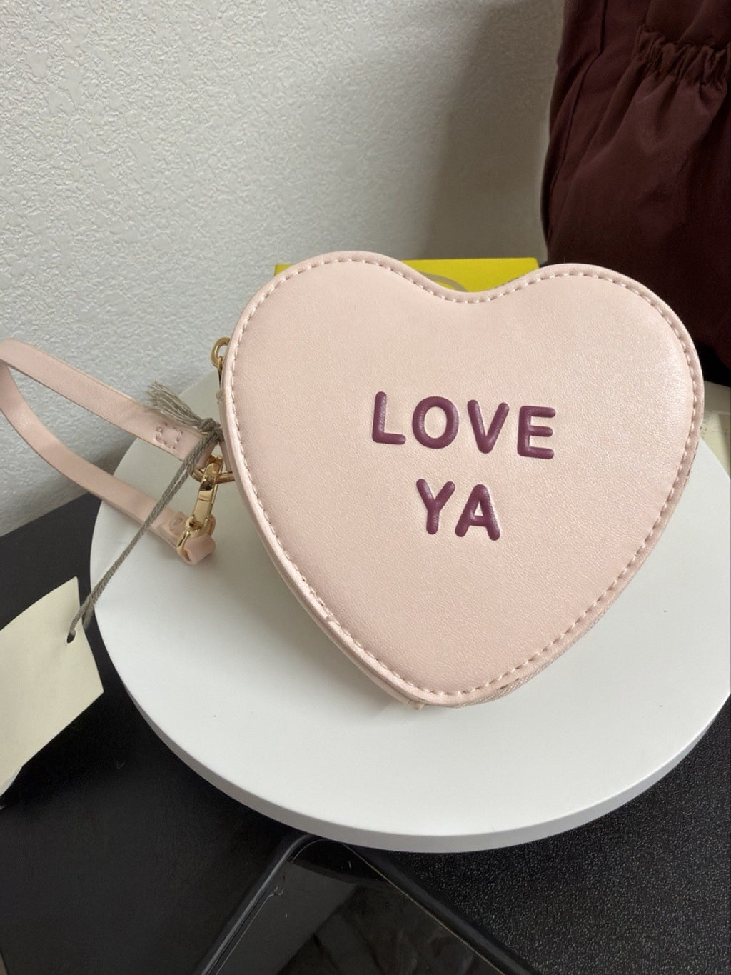 A New Day Conversation Heart Pink. B.4