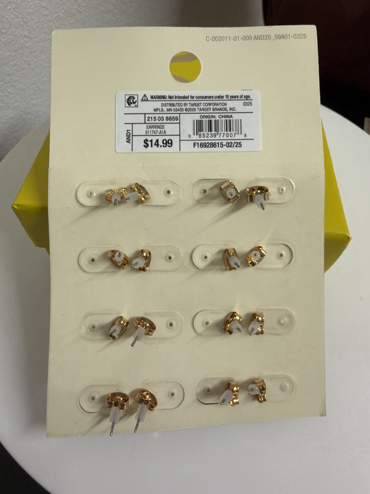 a new day earrings Set
