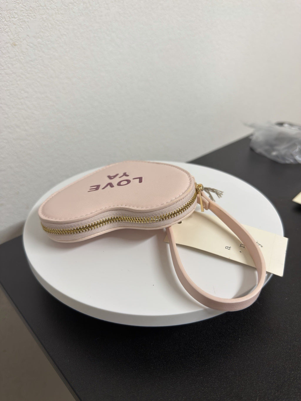 A New Day Conversation Heart Pink. B.4