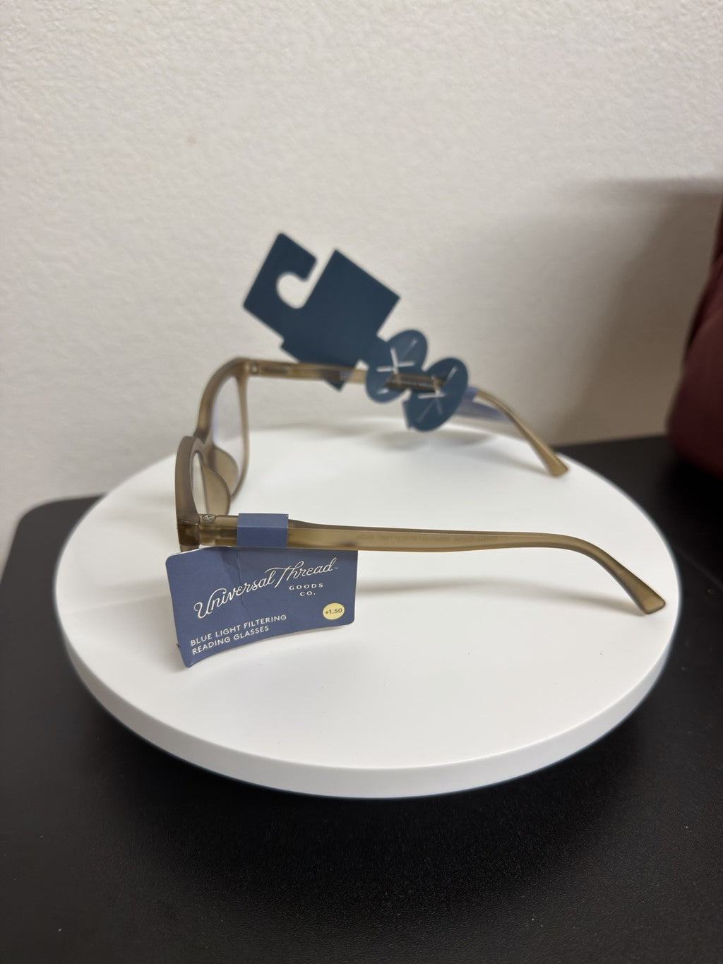 Universal threads Blue light filtering Reading glasses +1.50