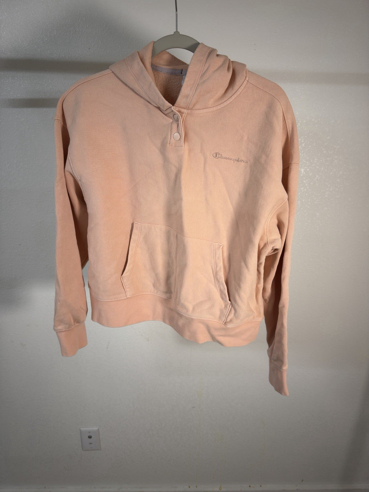 champion snap pullover Hoodie Medium For Women B.3
