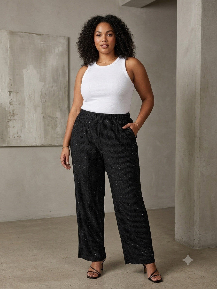 ava and viv 2x black pants womens B.3